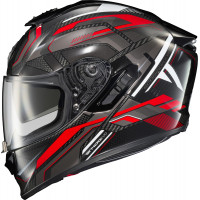 EXO-ST1400 EVO CARBON HELMET HEX GLOSS RED 2X