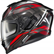 EXO-ST1400 EVO CARBON HELMET HEX GLOSS RED 2X
