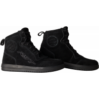 WOMENS  HITOP MOTO SNEAKER CE BLACK SUEDE SZ 5