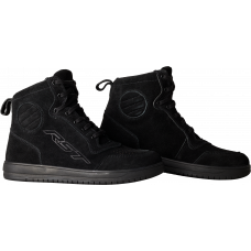 HITOP MOTO SNEAKER CE BOOT BLACK SUEDE  SZ 10