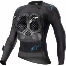 STELLA BIONIC ACTION V2 PROTECTION JACKET BLK/CYAN  LG