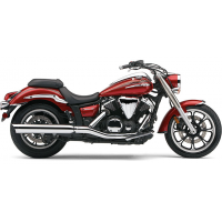 SLIP ON W/SCALLOPED TIP CHROME YAM V-STAR 950 09-18 SLIP ON W/SCALLOPED TIP CHROME YAM V-STAR 950 09-18