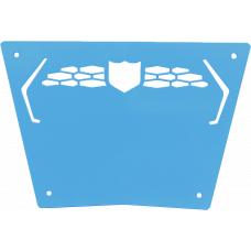FRONT SPORT BUMPER SKID PLATE SKY BLUE