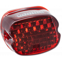 SLANTBACK LED TAILIGHT RED LENS FXLRST ONLY