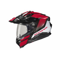 XT9000 CARBON FULL-FACE HELMET TRAILHEAD DARK RED 2X