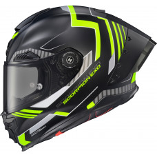 APEX EXO-WARP FULL FACE HELMET ATARAX BLACK/HI-VIS 2X