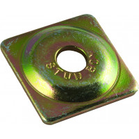 SQUARE BACKER PLATES STEEL 96/PK