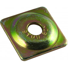 SQUARE BACKER PLATES STEEL 96/PK