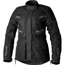 LADIES MAVERICK EVO CE JACKET BLACK/BLACK TEXTILE 2XL