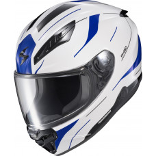 EXO-R430 FULL FACE HELMET CUTLASS WHITE/BLUE 2X