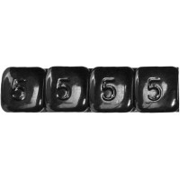 WHEEL WEIGHTS 5 GRAM BLACK 360 PIECE/BOX