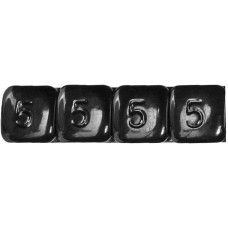WHEEL WEIGHTS 5 GRAM BLACK 360 PIECE/BOX