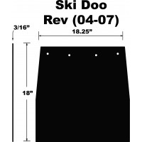 SNOWFLAP  SKI DOO REV 04-07