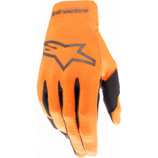 YOUTH RADAR GLOVES HOT ORANGE/BLACK MD YOUTH RADAR GLOVES HOT ORANGE/BLACK MD