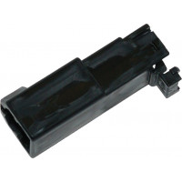 AMP 040 2-WIRE CAP HOUSING HD# 72902-01BK