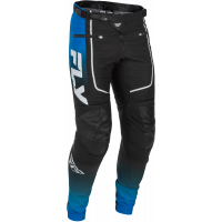 YOUTH RAYCE BICYCLE PANTS BLUE/BLACK/WHITE SZ 18