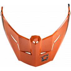 MD-74 VISOR W/SCREWS STRIKER BLK/GREY/ORANGE METAL