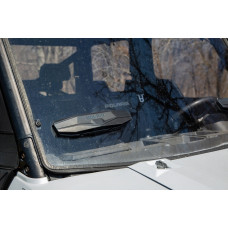 POLY FRONT WINDSHIELD FULL FIXED VENTED POL
