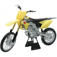 REPLICA 1:6 RACE BIKE 14 SUZUKI RMZ450 YELLOW