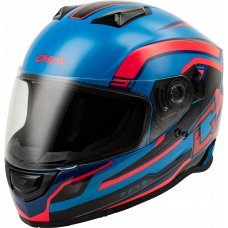 FF-18 DRIFT HELMET BLACK/BLUE/RED 2X