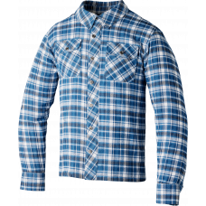 LUMBERJACK CE SHIRT BLUE/GREY CHECK 2XL