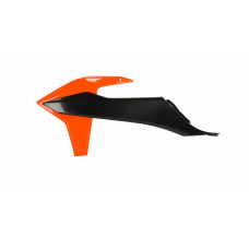 RADIATOR SHROUD ORANGE/BLACK KTM