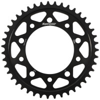 REAR EDGE SPROCKET STEEL 43T-525 BLK HON/YAM