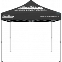 CANOPY TOP 10' X 10' BLACK W/ WHITE LOGO