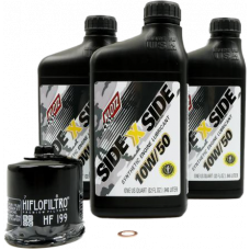 SIDEXSIDE OIL CHANGE KIT 10W50 /W OIL FILTER POL