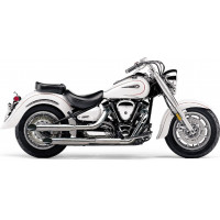 BLVD SLASHCUT SLIP ON CHROME YAM ROADSTAR 1600/700 99-14