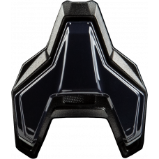 MD-74 TOP FRONT VENT MATTE GREY/NEON GREEN