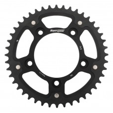 REAR STEALTH SPROCKET ALU/STL 44T-520 BLK DUC