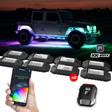 KMAX ROCK LIGHT KIT 8 PIECE APP CONTROL KMAX ROCK LIGHT KIT 8 PIECE APP CONTROL