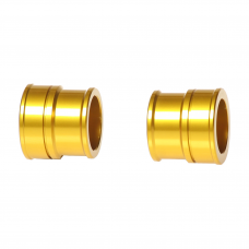 FRONT WHEEL SPACERS YELLOW SUZ