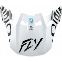 FORMULA S CARBON ABYSS VISOR WHITE/BLACK YL/SM