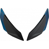 SENTINEL FRONT SIDE VENTS PAIR BLUE CHROME
