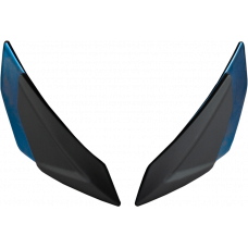 SENTINEL FRONT SIDE VENTS PAIR BLUE CHROME