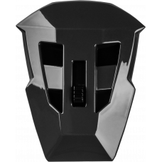 MD-74 MOUTH VENT W/SCREWS SILVER/BLUE METALLIC