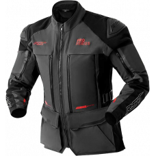 PS ADVENTURE D3O JACKET GREY/BLACK TEXTILE 2X