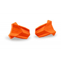 RUBBER END REPLACEMENT FRAME SLIDER R19 PAIR ORANGE