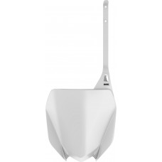 FRONT NUMBER PLATE WHITE