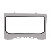 FRONT WINDSHIELD FOR POCKET ROOF SPARKLE SILVER MET