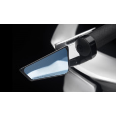 CUT EDGE BAR END MIRROR UNIVERSAL RIGHT BLACK EA