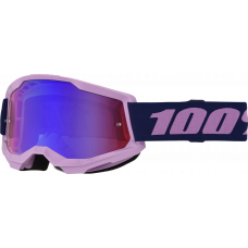 STRATA 2 GOGGLE PURPLE RED/BLUE MIRROR LENS