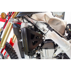 RADIATOR BRACES CRF450L BLACK
