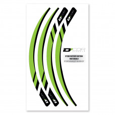 RIM DECALS GREEN 4 PC SET GRN RIM DECALS 4 PC SET RIM DECALS GREEN 4 PC SET GRN RIM DECALS 4 PC SET