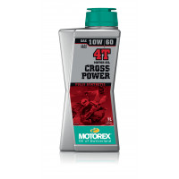 CROSS POWER OIL 10W60 4T 1L (10/CASE  SOLD EA)