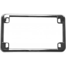 LICENSE FRAME CHROME 4 1/8
