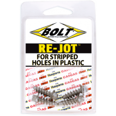 EURO RE-JOT  BODY PANEL SCREWS FOR STRIPPED HOLES IN PLASTICS