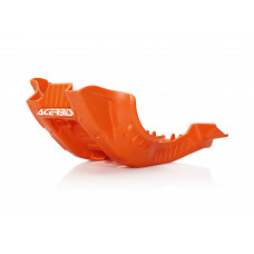SKID PLATE ORANGE/WHITE
